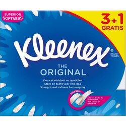 Kleenex Original Box papirnati robčki 3+1 72 kos Cene