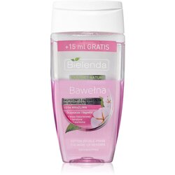 Bielenda Cotton dvofazno sredstvo za uklanjanje make-upa za osjetljive oči i jačanje trepavica 140 ml Cijene