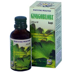 Sinefarm Ginko biloba kapi 30ml Cene