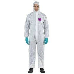 Ansell WH15S-00138-03 AlphaTec® 1500 - Modell 138 Chemikalienschutz, Weiß, M Veličina haljine: M bijela Cene