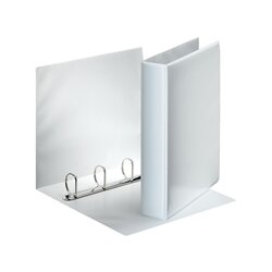 Esselte Mapa A4 PP 4-prstena 75 mm, tvrdi uvez, bijela Cene
