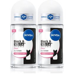 Nivea Black & White Invisible Clear set za telo Cene