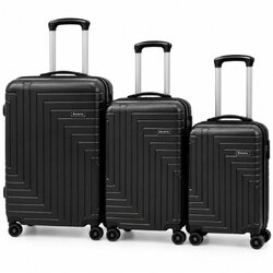 Zotrix banerle set kofera – 3/1 black- crna Cene