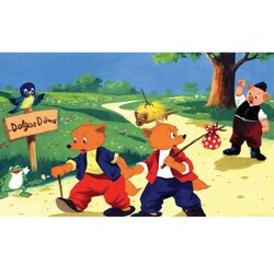 Diafilm Dva mala skitnice Cene