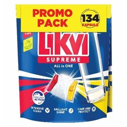 Likvi kapsule Supreme All in one 2×67 kom PROMO PACK XXL Cijene