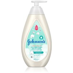 Johnsons CottonTouch™ 2-in-1 Bath & Wash gel za umivanje i tuširanje s ekstraktom pamuka 500 ml za djecu Cene