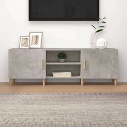 vidaXL TV ormarić boja betona 150 x 30 x 50 cm od konstruiranog drva Cijene