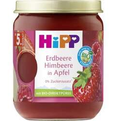 BIO otroška hrana - jagode, maline in jabolka Cene