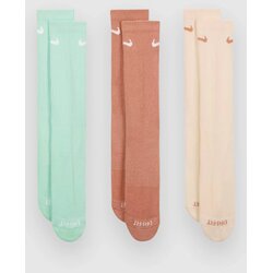 Nike Everyday Plus Cush Crew 3P Socks mintfoam / rosegold / sail Cene
