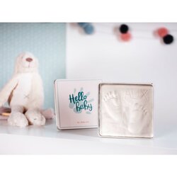 BABY ART Magic Box Square Essentials set za odtis dojenčkovih dlani in stopal 1 kos Cene