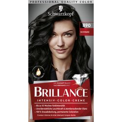 Schwarzkopf Brillance barva za lase - Intensive Color Cream - 890 Black Cene