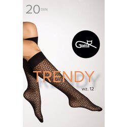 Gatta Trendy 12 Knee Socks Nero Cene