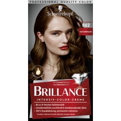 Schwarzkopf Brillance barva za lase - Intensive Color Cream - 862 Natural Brown Cene