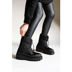 Marjin Snow Boots - Black - Flat Cene