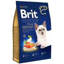 Brit Premium by Nature Adult Cat losos 8 kg Cene