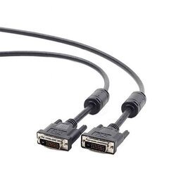 DVI video kabl GEMBIRD CC-2-BK-10 dual link 3m cable, black Cene