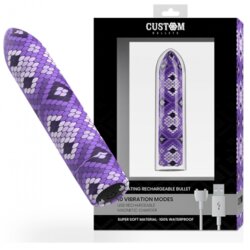 Custom Bullets Mini vibrator Snake Cene