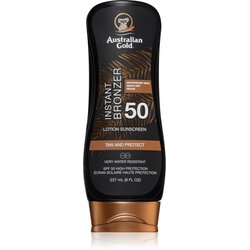 Australian Gold Lotion With Bronzer zaštitna njega od UV zraka s bronzerom SPF 50 237 ml Cene