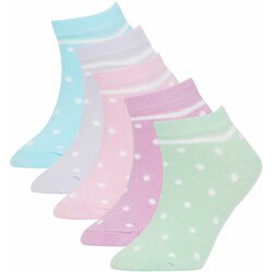 Defacto Girls 5 Pack Cotton Booties Socks Cene