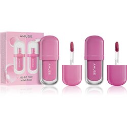 AMUSE Jel-Fit Tint Mini Duo set vlažilnih sijajev za ustnice odtenek Cool Tone 2x1.5 ml Cene