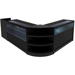 Monster Komplet LED prodajnih pultov Europa B1200, C1200, TB60 in LM60 - črne barve, (5000279257) Cene