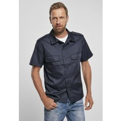 Urban Classics short sleeves us shirt navy Cene