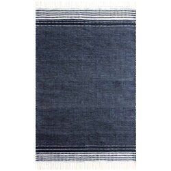 Green Decore Temno modra obojestranska zunanja preproga iz reciklirane plastike Civil, 120 x 180 cm Cene
