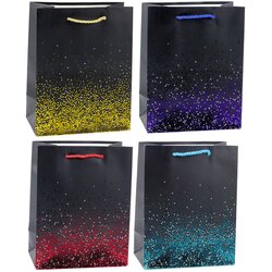 GIFT Bag Glitter Gradient Dots 23 x 18 x 10.5 cm Cene