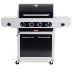 Barbecook Siesta 412 Black Edition plinski roštilj + plinski regulator s crijevom Cene
