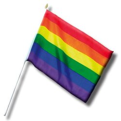 Diverty Sex Majhna zastava z LGBT zastavo+ 30 cm, (21088127) Cene