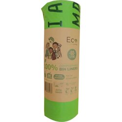 Eco Green Living Kompostabilne vreće za otpad - 60 L - 10 komada Cene