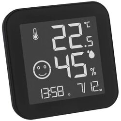 Tfa Dostmann BLACK & WHITE termo/higrometar crna Cene
