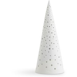 Kähler Design bijeli božićni svijećnjak od koštanog porculana Nobili, visina 30 cm Cene