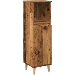 vidaXL Kupaonski ormarić staro drvo 30x30x100 cm konstruirano drvo Cijene