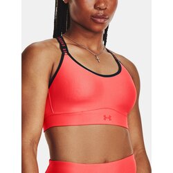 Under Armour Bra UA Infinity Mid Covered-RED - Women Cene