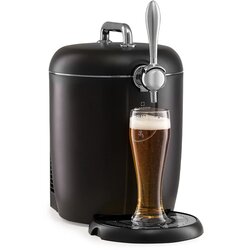 Klarstein Passau naprava za točenje, 6 l univerzalni sodi, črpalka za stisnjen zrak, 3 - 12 °C, 65 W - Cene