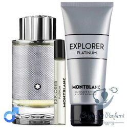 Mont Blanc muški Explorer Platinum Set Cene