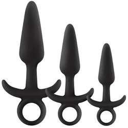 New Sensations Novelties Komplet Analnih Čepov Renegade Men's Tool Kit Black Cene