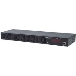 Intellinet 19 Intelligent 8-Port PDU, 19 Rackmountable C13 Intelligent Power Distribution Unit; Monitors Power, Temperature and Humidity Cene