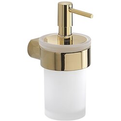 Sapho Bijeli/u zlatnoj boji stakleni zidni dozator sapuna 110 ml Pirenei – Cene