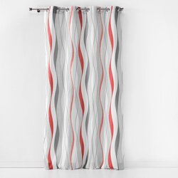 douceur d'intérieur Crvena/bijela zavjesa 140x260 cm Ondulys – Cene