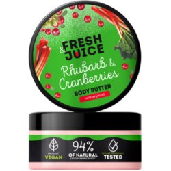 Maslac za tijelo Fresh Juice 200 ml – Rhubarb & Cranberries Cene