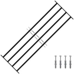  Rešetka za prozor Crna 175 x 60 cm Čelik s prahom premazan Cijene