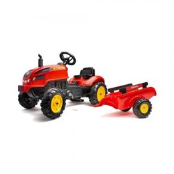 Falk x-trac traktor na pedale sa prikolicom crveni (2046AB) Cene