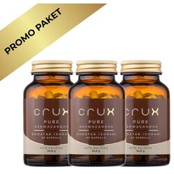 Crux Ashwagandha – 3 Kutije Za Dugotrajan Balans i Smanjenje Stresa Cene