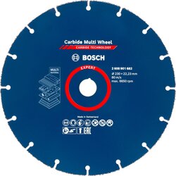 Bosch expert carbide multi wheel rezna ploča od 230 mm, 22,23 mm 2608901682 Cene