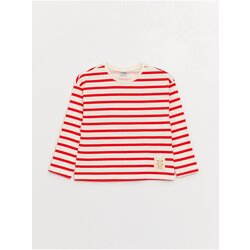 LC Waikiki Crew Neck Striped Long Sleeve Girls T-Shirt Cene