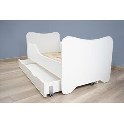 Happy Kitty dečiji krevet 160x80cm sa fiokom white 7448 Cene