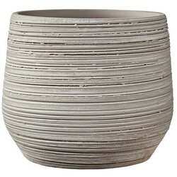Soendgen Keramik Okrogli lonec Ravenna (Zunanje dimenzije (Ø x V): 12 x 11 cm, Siva, Keramika) Cene