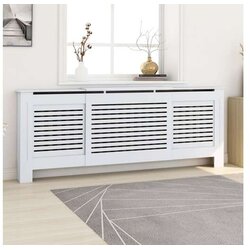  Pokrov za radijator mdf bijeli 205 cm Cijene
